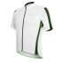 Koszulka rowerowa zeroRH+ Sprint FZ white-black-bright green - L